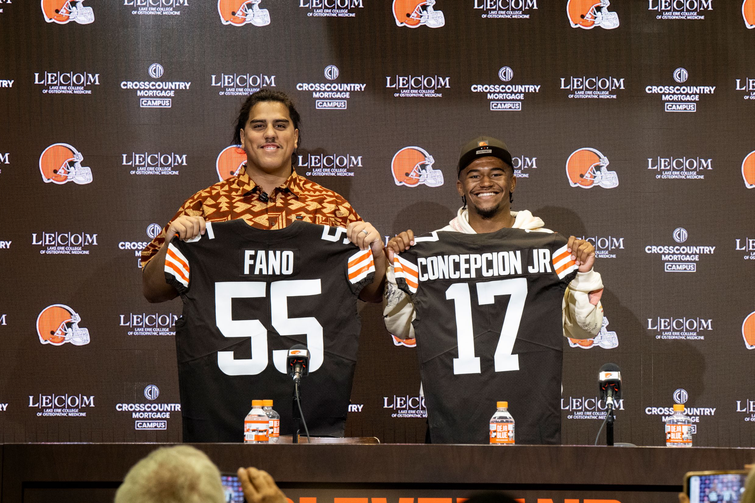Présentation des choix du 1er tour de la draft 2026 : Spencer Fano et KC Concepcion